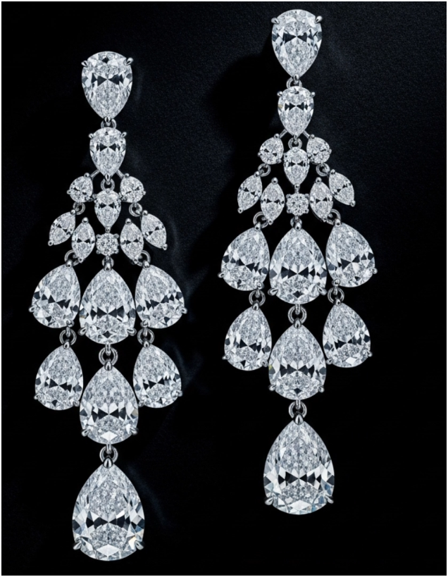 Exquisite Diamond Statement Ring